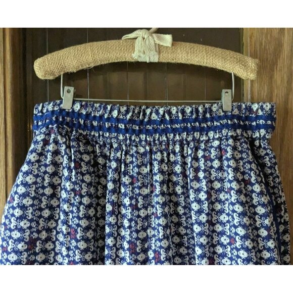 Anthropologie Hei Hei Pants Wide Leg Festival Hippie Boho Womens Blue Sz XXSP - Picture 4 of 16